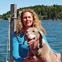 Grey Dog Studio Artist Laurel Johns in Maine